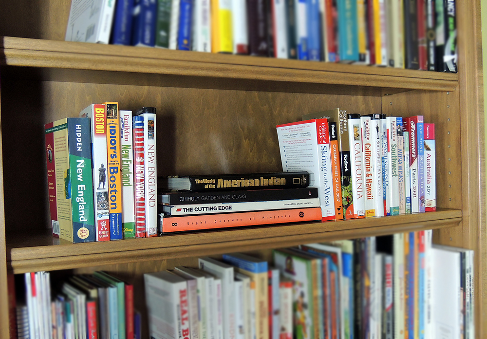 Coffee Table and Travel Books