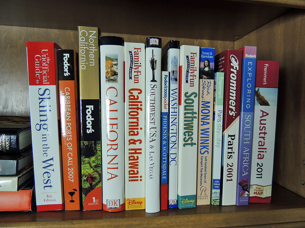 Coffee Table and Travel Books