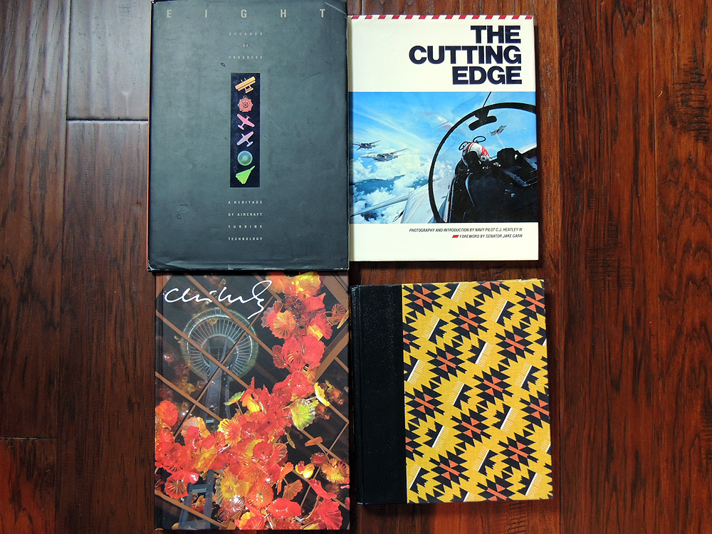 Coffee Table and Travel Books