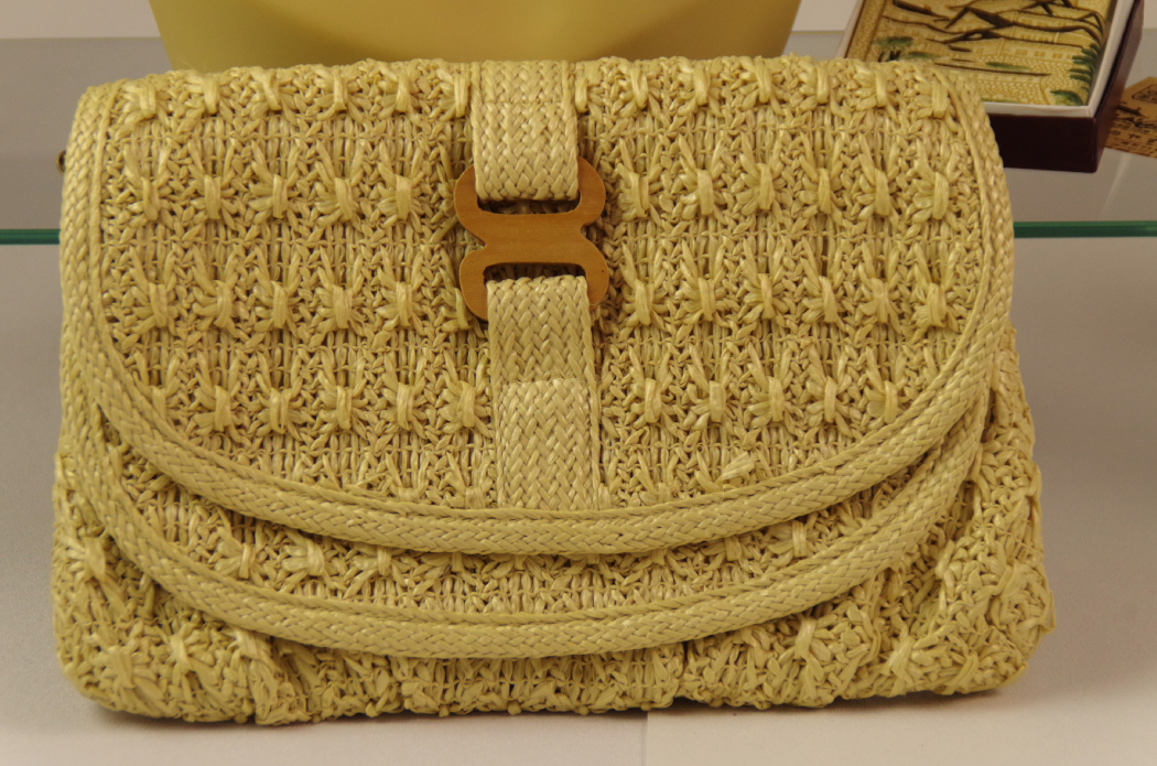 April Cornell Hat with Coordinating Clutch Purse and Wallet