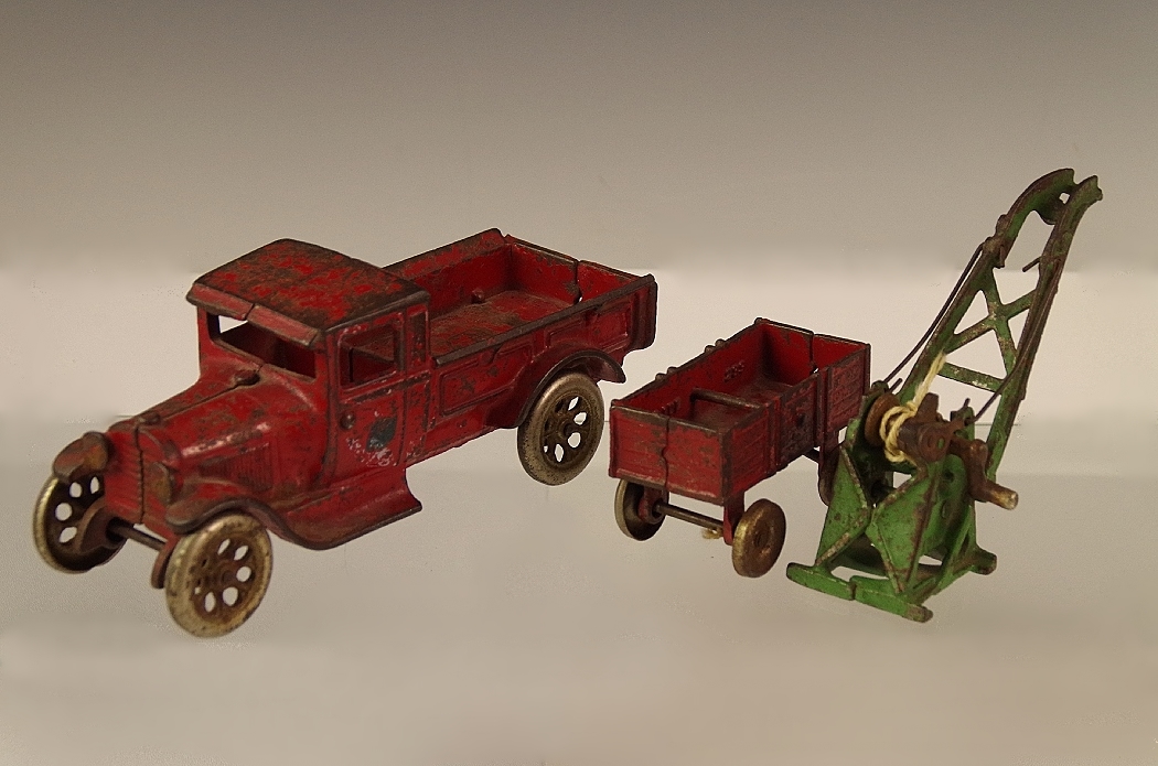 Antique Cast Iron Toy Truck