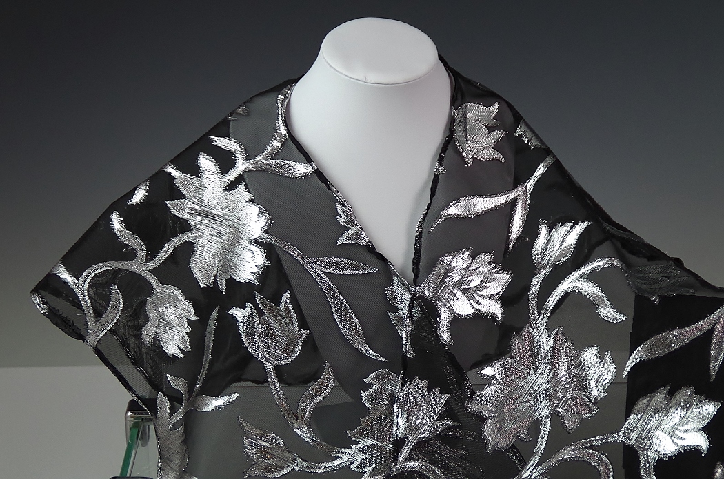 Coordinated Group of Women's Accessories in Black and Silver