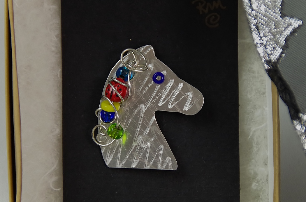 Coordinated Group of Women's Accessories in Black and Silver