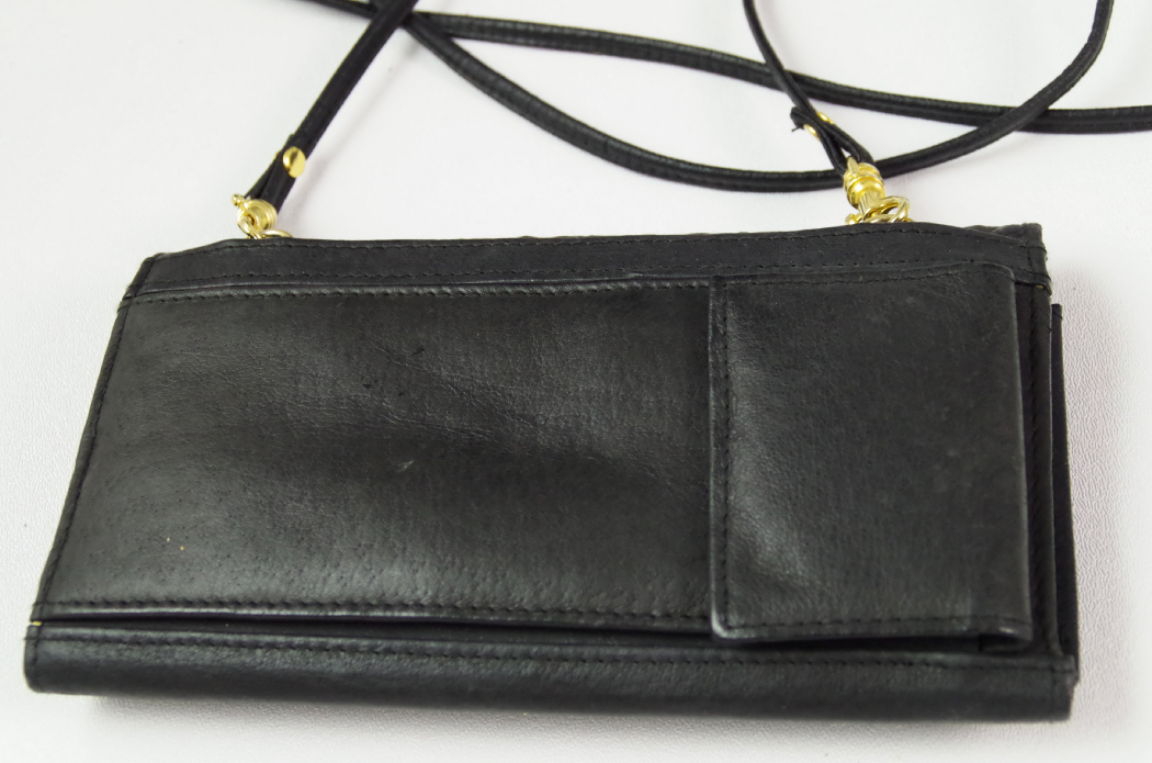 Coordinated Group of Women's Accessories in Black and Silver