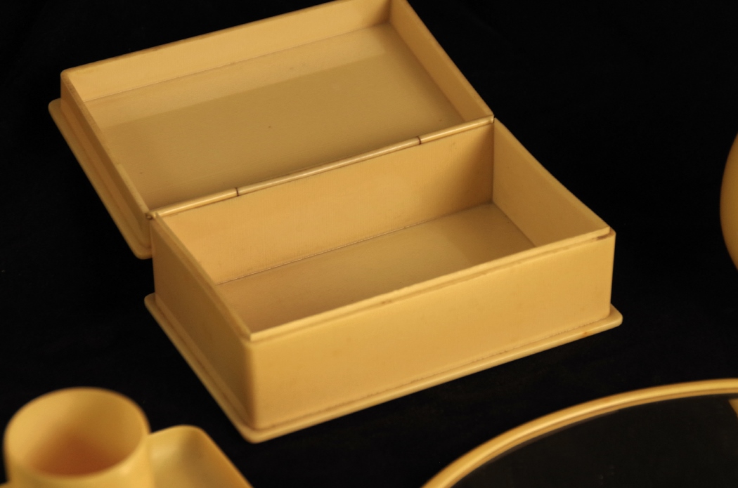 Vintage Bakelite Vanity Set