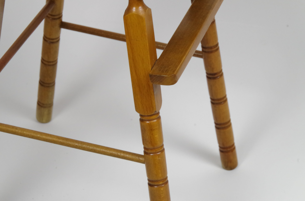 Vintage Maple Doll High Chair