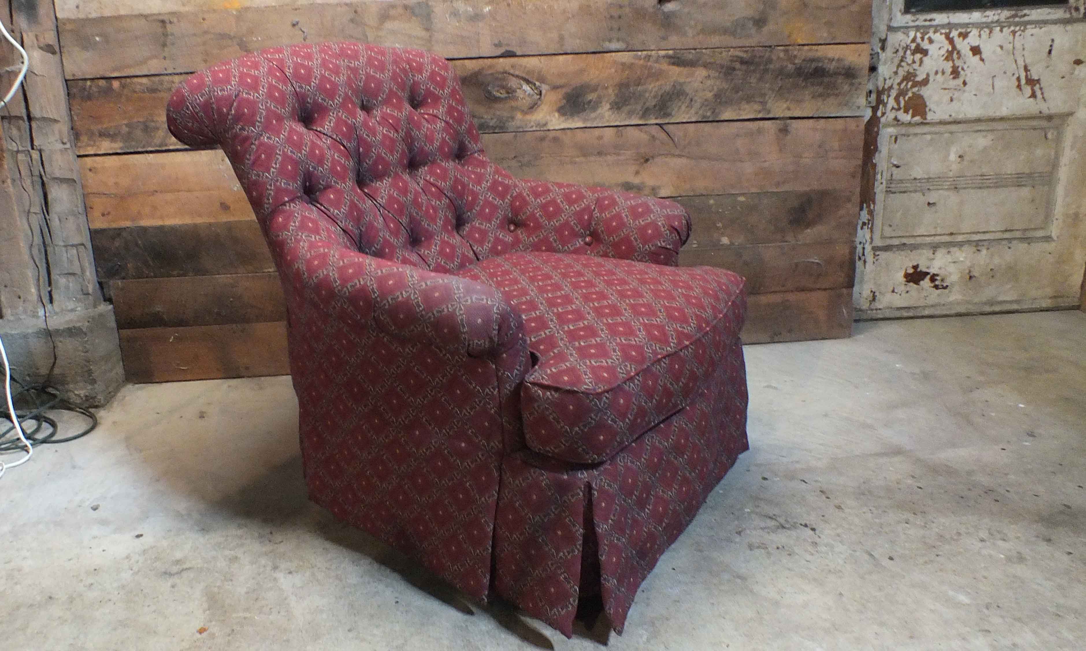 Jessica Charles Swivel Rocker Club Chair