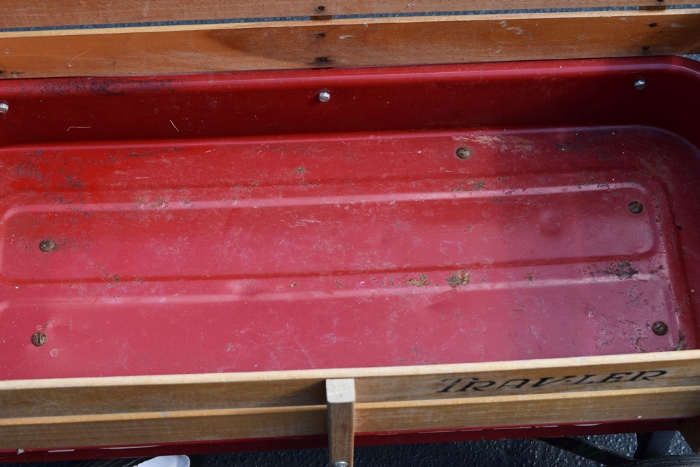 A Classic Radio Flyer "Traveler" Red Wagon