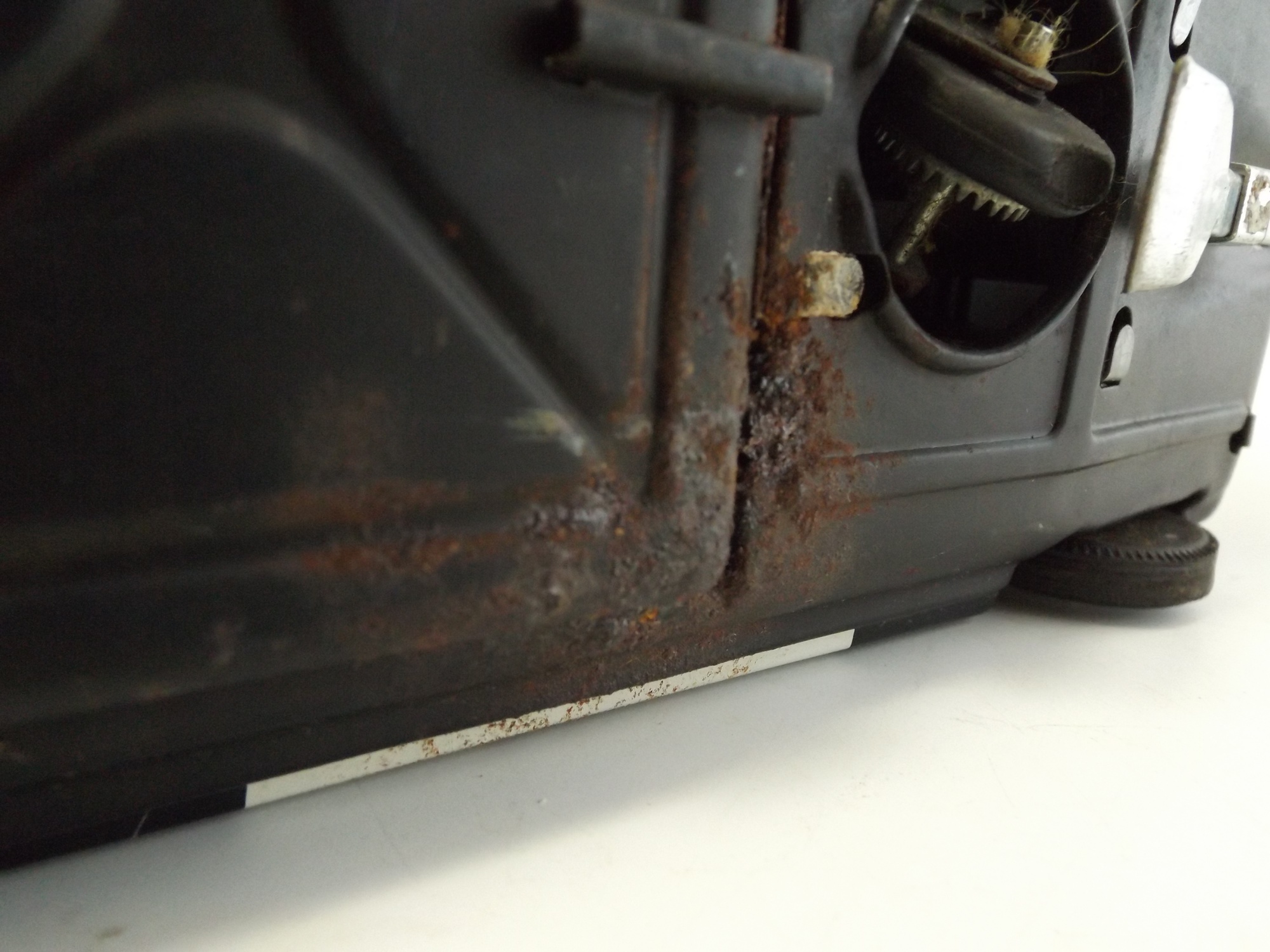 Taiyo Japanese Ford Mercury Cougar Litho Tin Toy Police Car