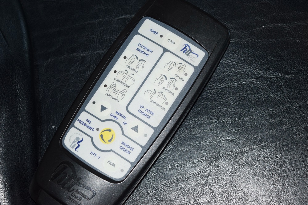 Human Touch Massage Chair with Ottoman