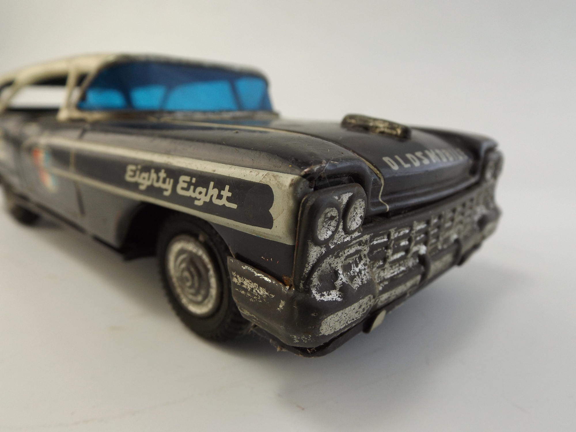 T.N.  Japanese Friction Toy Olds 88 Police Car