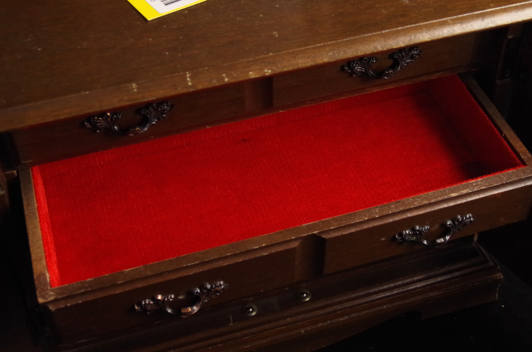 Vintage Jewelry Chest with Music Box