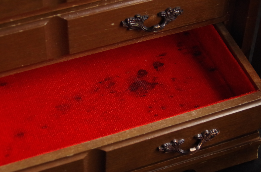 Vintage Jewelry Chest with Music Box