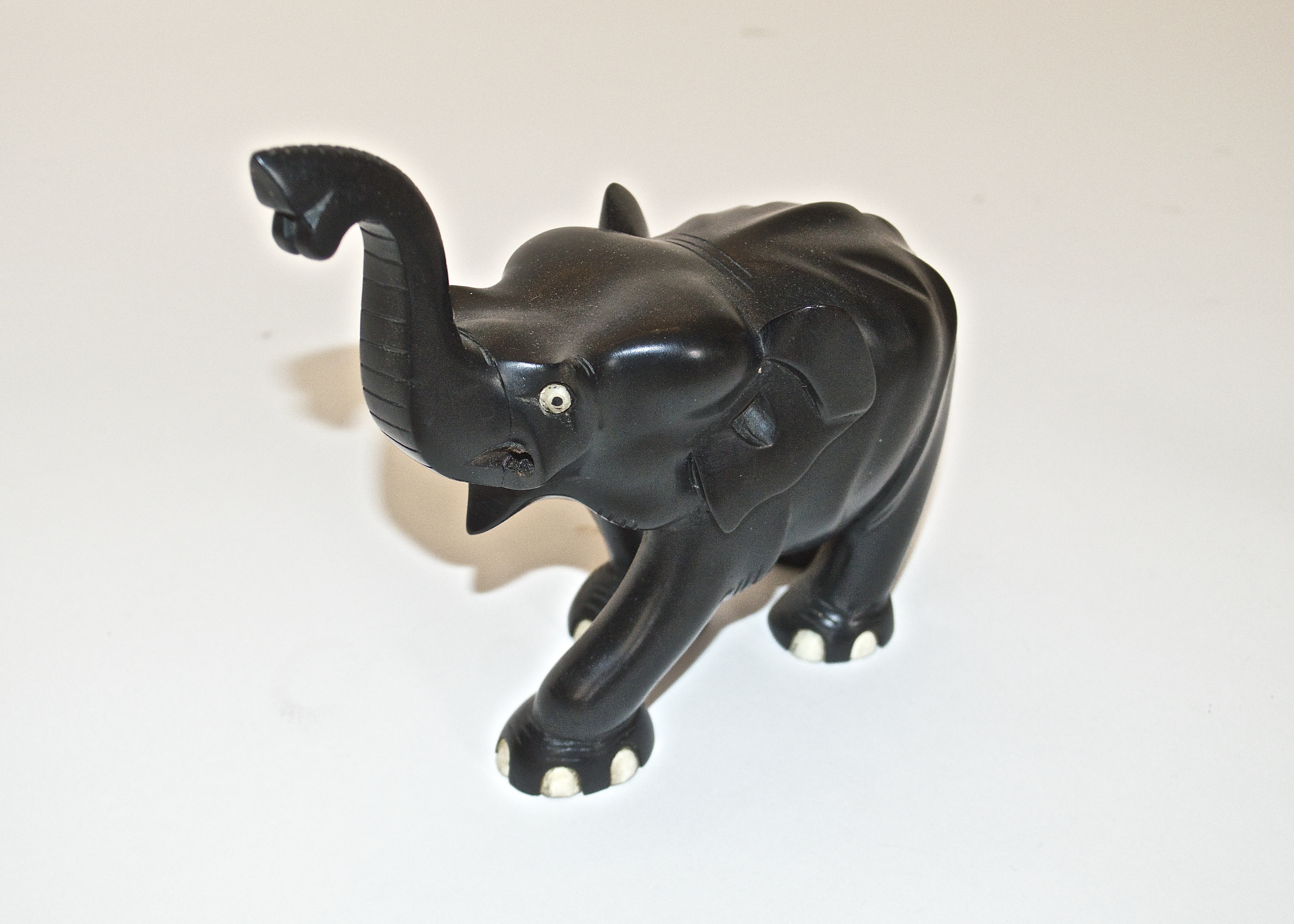 Wooden Elephant Figurines