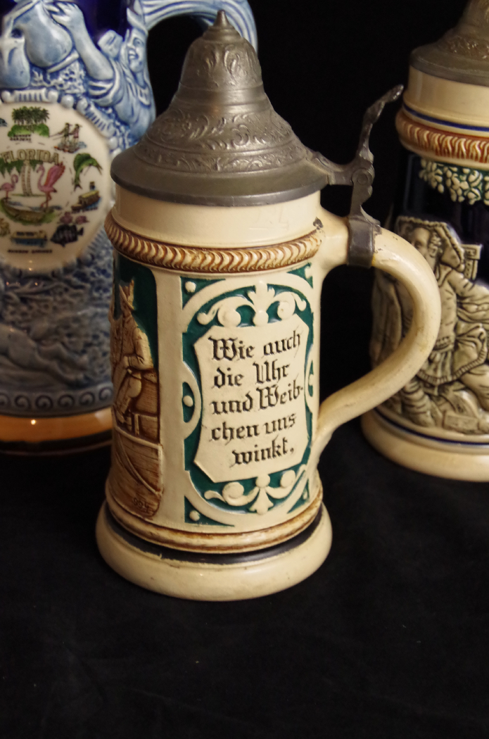 Three Beer Steins