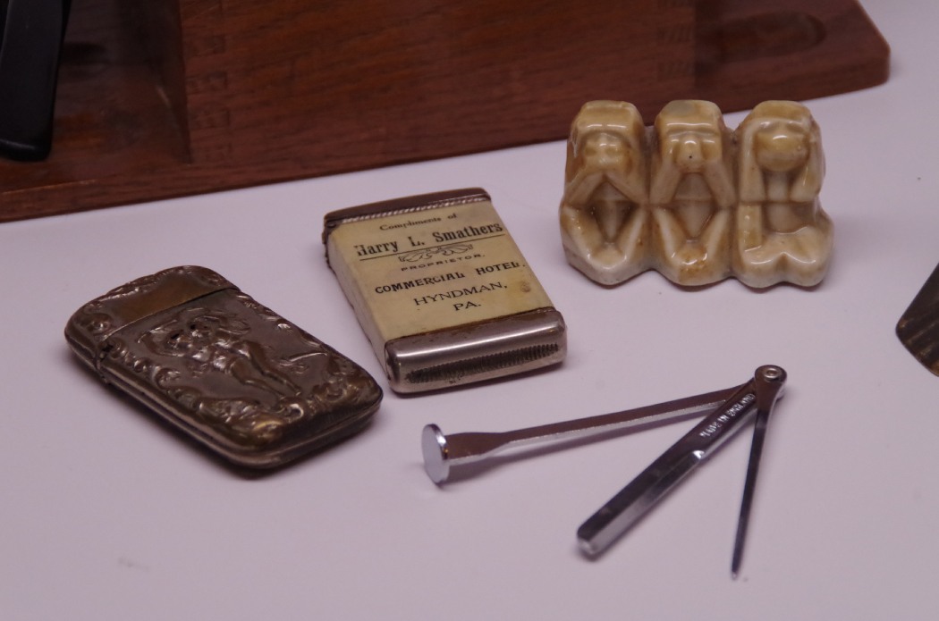 Pipes and Vintage Match Holders 