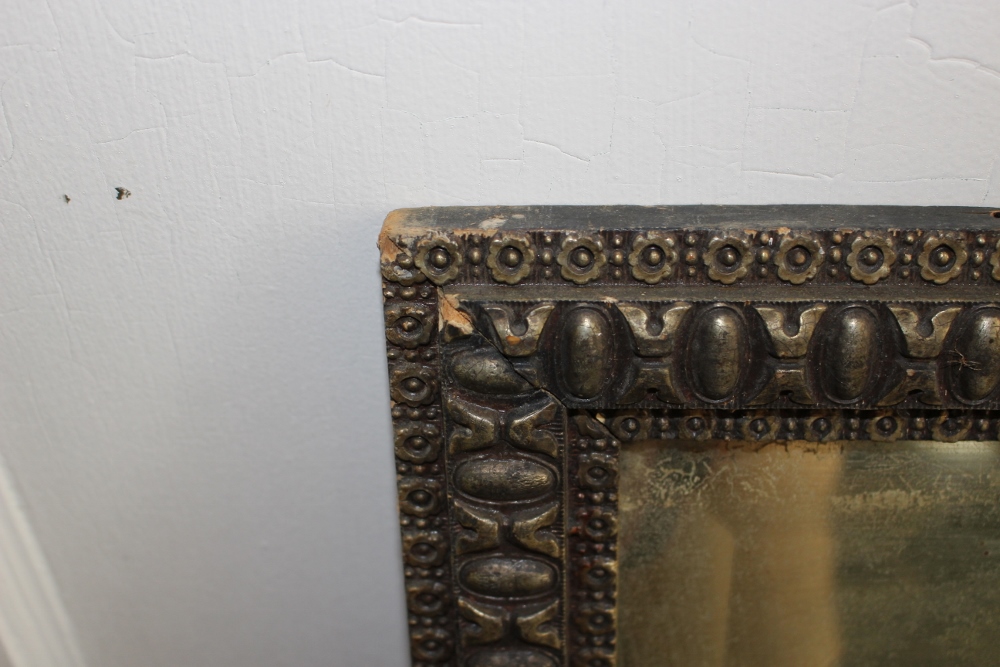 Large Vintage Wooden Mirror