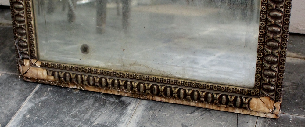 Large Vintage Wooden Mirror