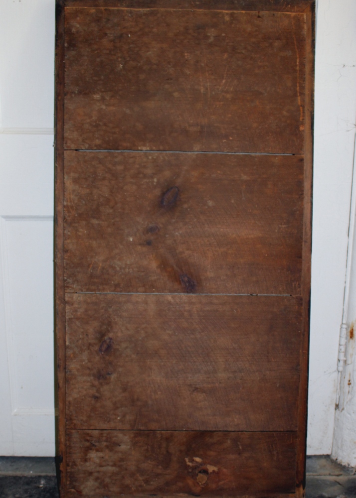 Large Vintage Wooden Mirror