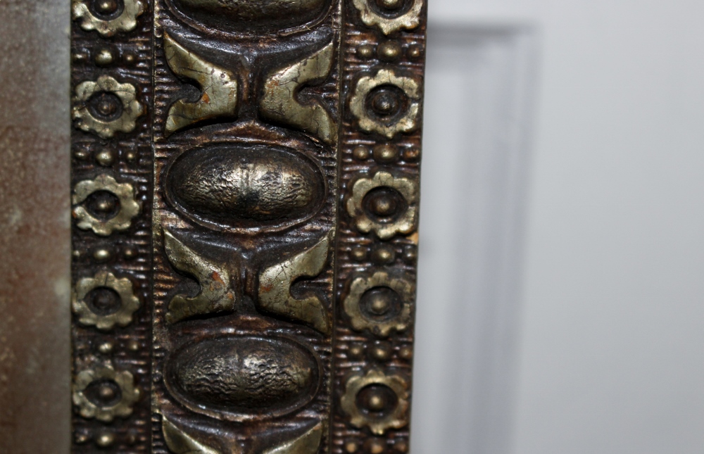 Large Vintage Wooden Mirror