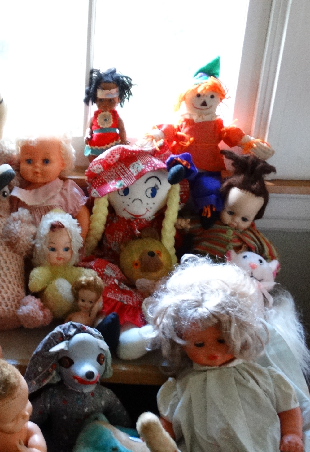 Vintage Dolls and Plush Toys