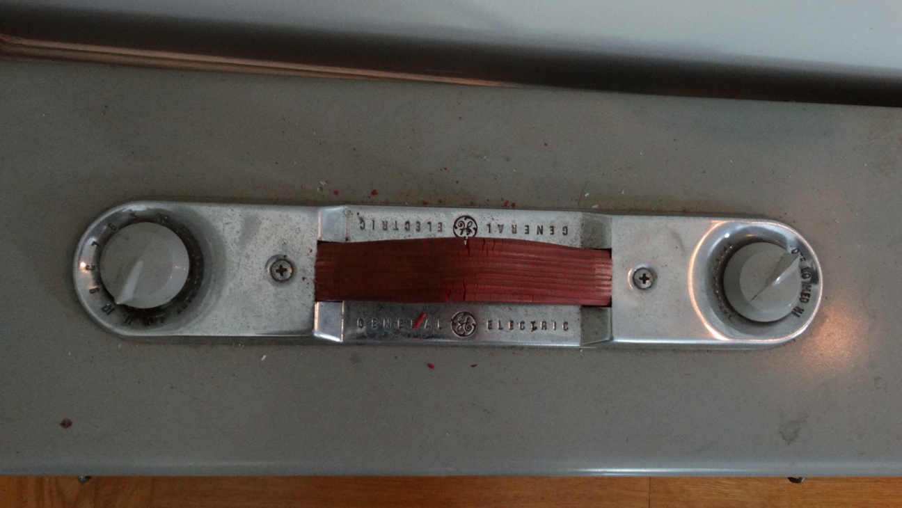 Vintage GE Automatic Double Window Fan