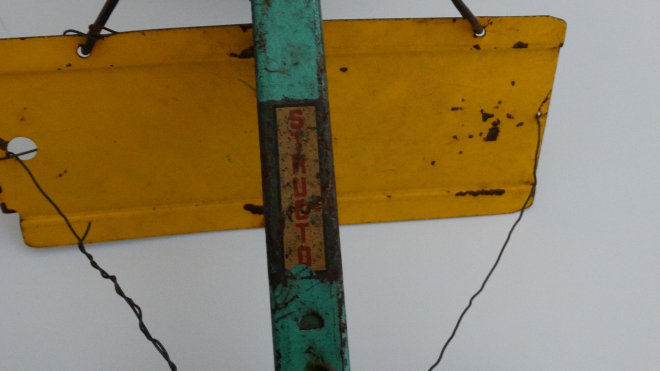 Structo Steel Road Grader Toy