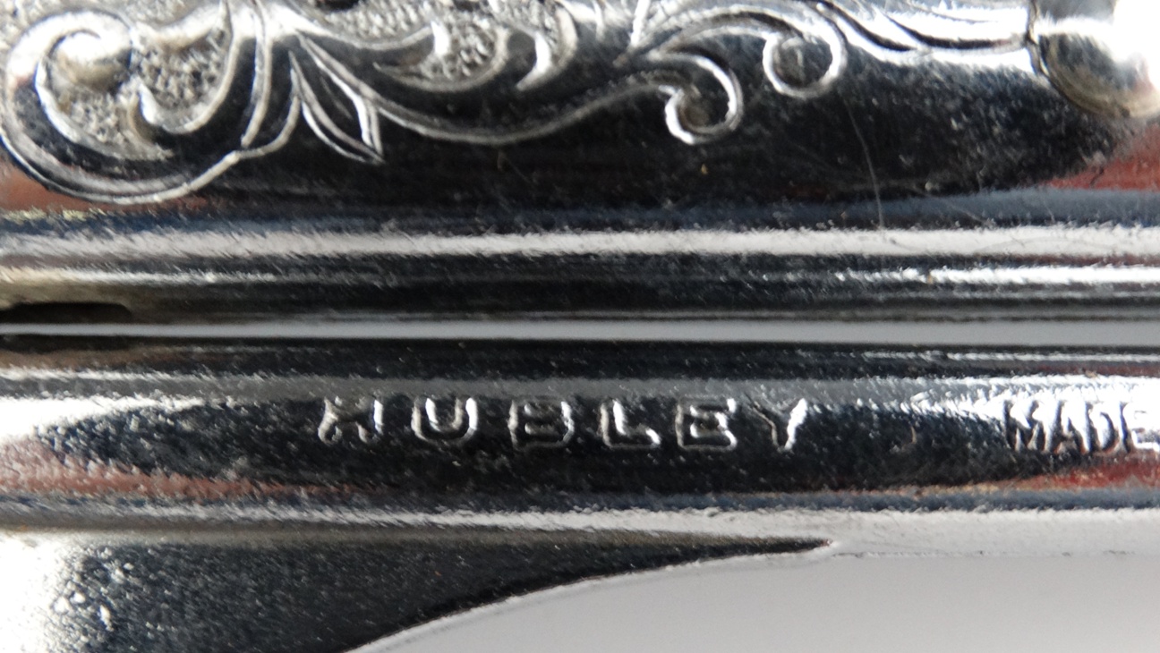 Vintage Hubley Colt .45 Toy Cap Gun and Leather Holster