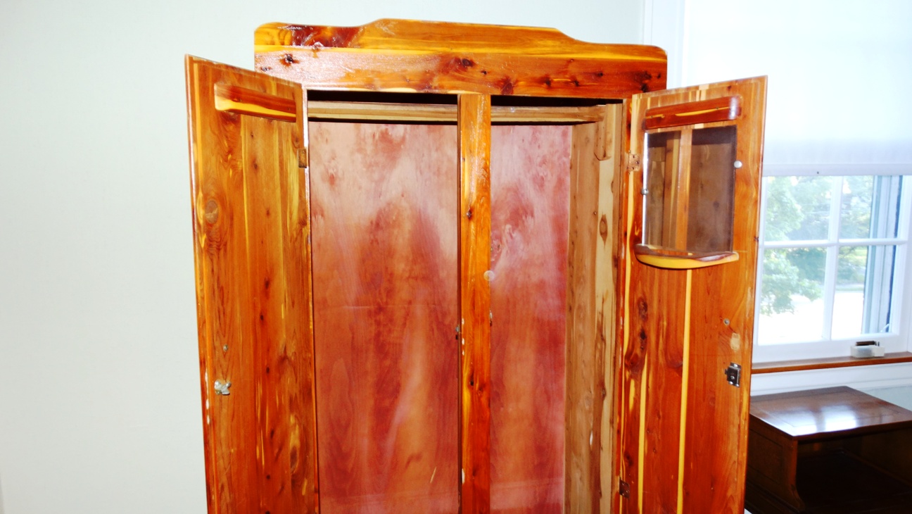 Vintage Cedar Armoire