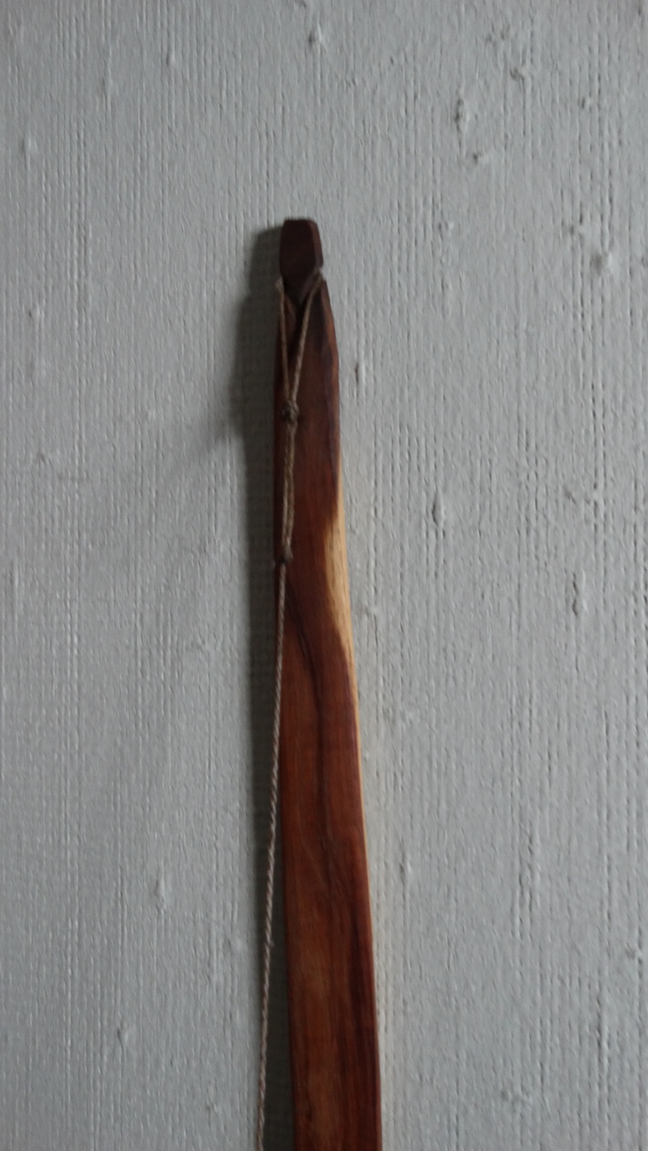 Native American Made Hide Scabbard, Arrows, and Bows