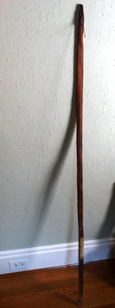 Native American Made Hide Scabbard, Arrows, and Bows