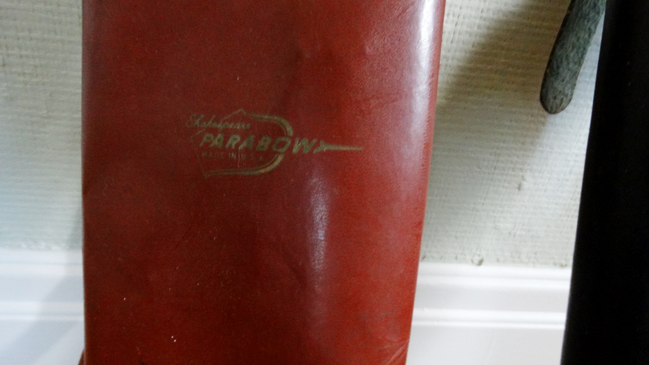 Native American Made Hide Scabbard, Arrows, and Bows