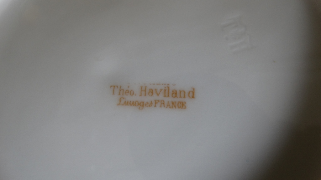 Theodore Haviland China Violet Pattern Dishes