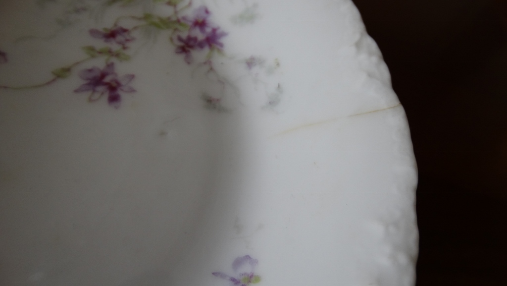 Theodore Haviland China Violet Pattern Dishes