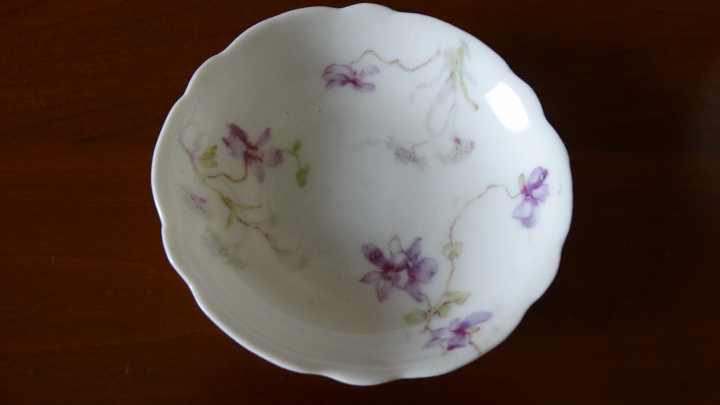 Theodore Haviland China Violet Pattern Dishes
