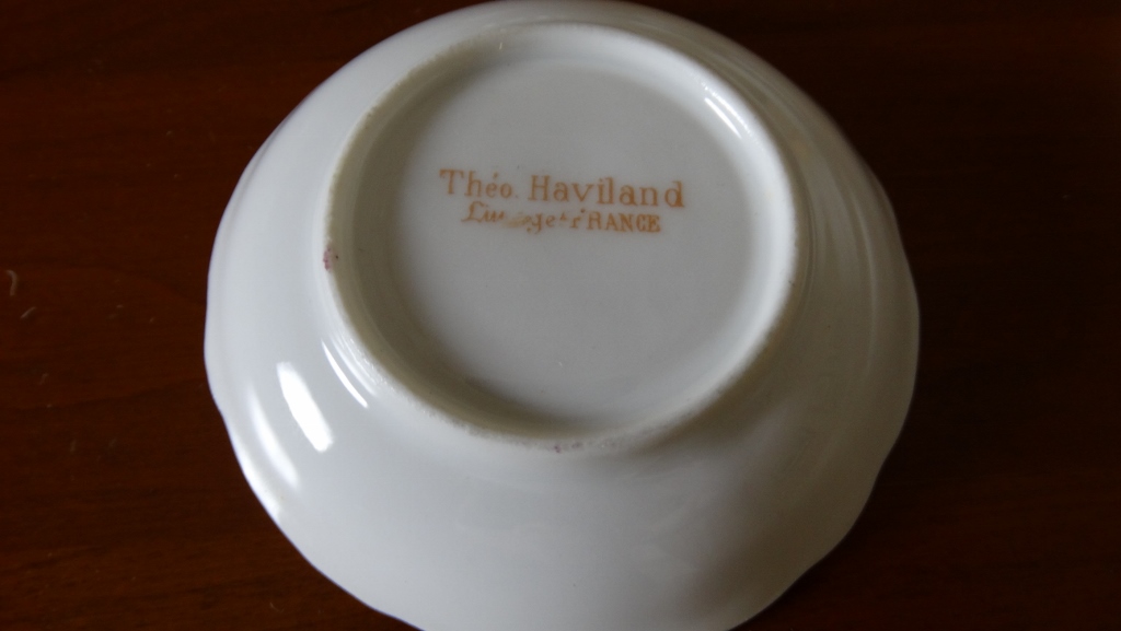 Theodore Haviland China Violet Pattern Dishes