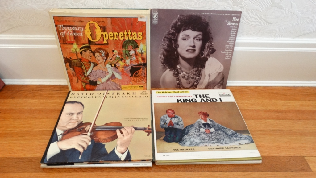 Vintage Classical, Broadway and Easy Listening LPs