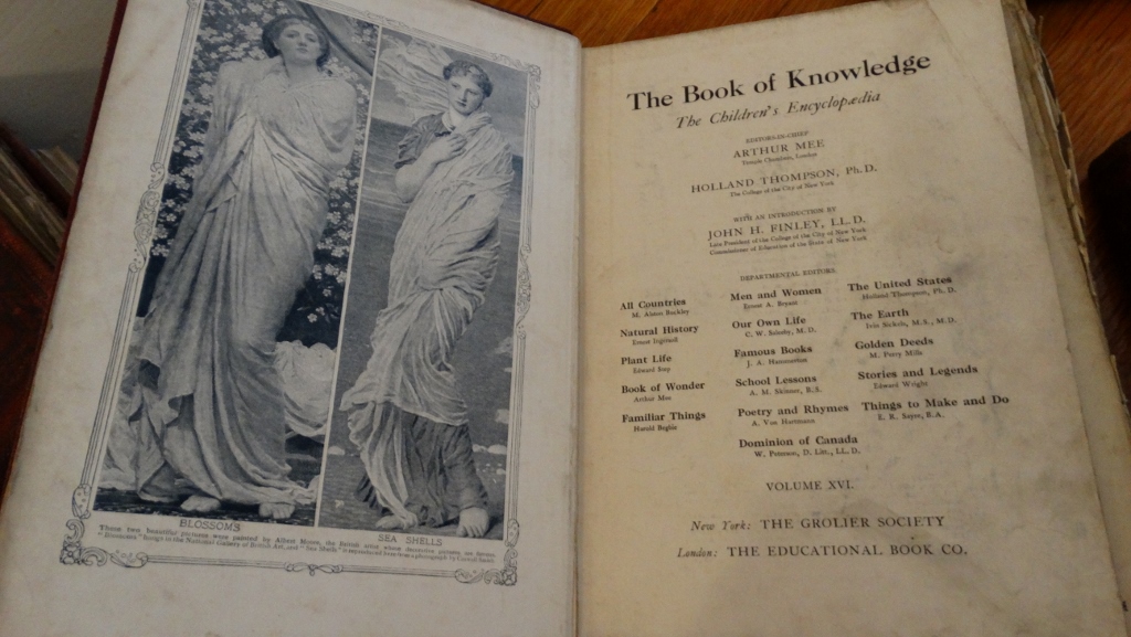 "The Book of Knowledge" c1918 Children's Encyclopaedia and More