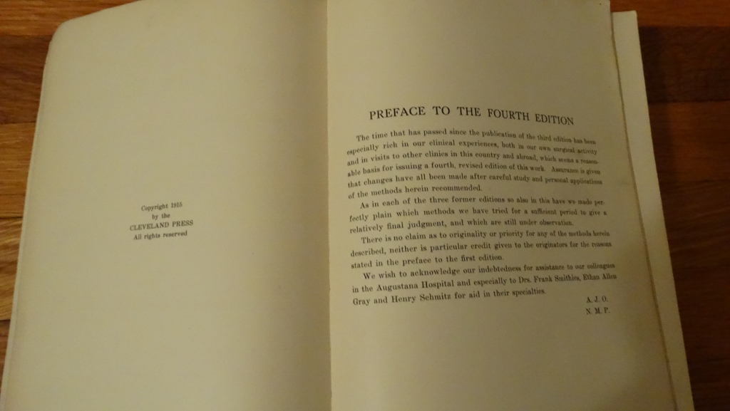 Vintage Physician Medical Manuals and Textbooks