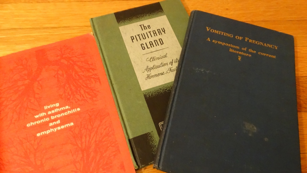 Vintage Physician Medical Manuals and Textbooks