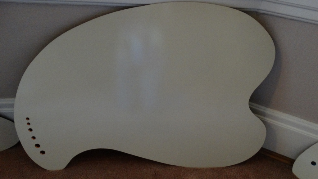 Fiberglass Paint Palettes, Foster Art Guides, and Bird Guide