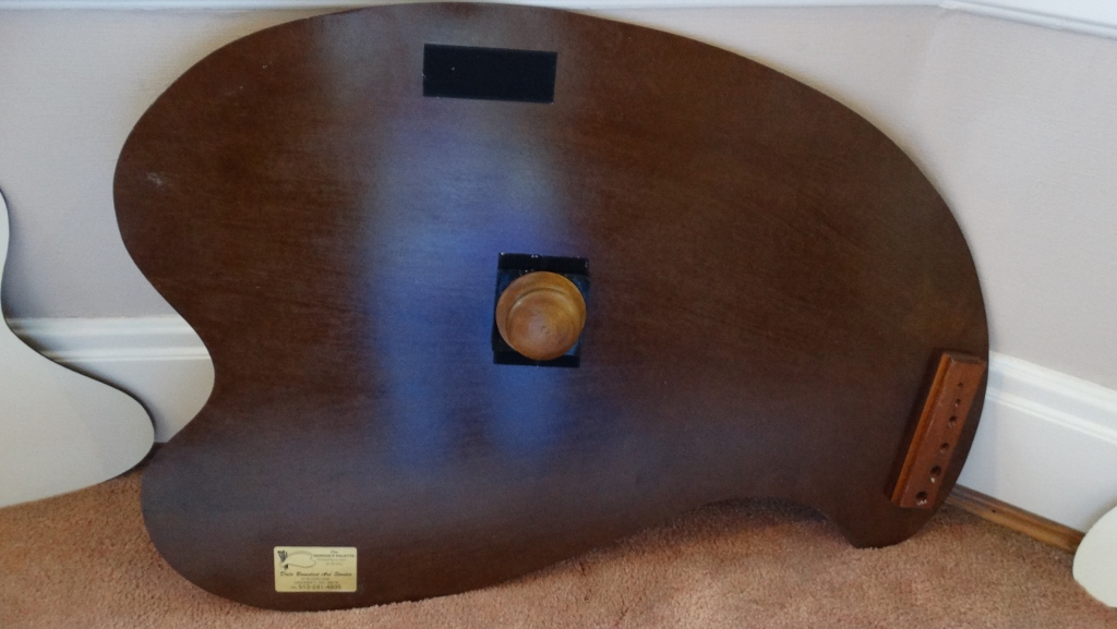 Fiberglass Paint Palettes, Foster Art Guides, and Bird Guide