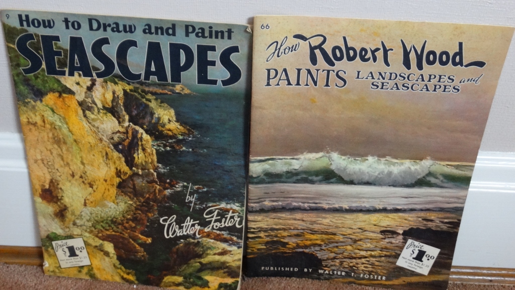 Fiberglass Paint Palettes, Foster Art Guides, and Bird Guide