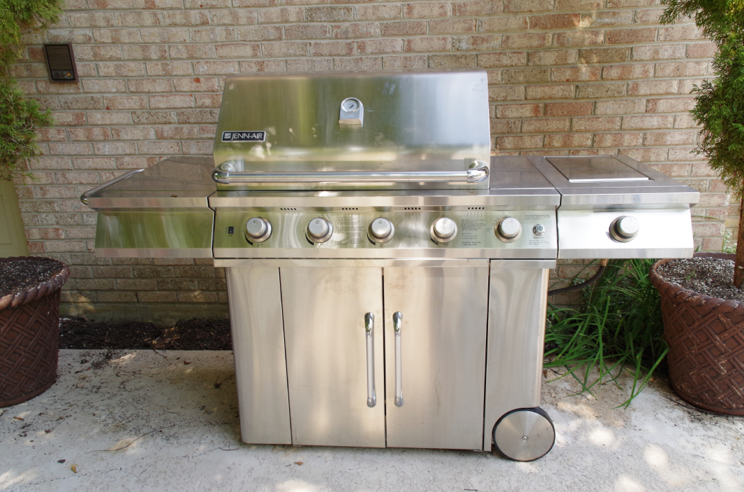 Jenn-Air Gas Grill with Stainless Steel Finish