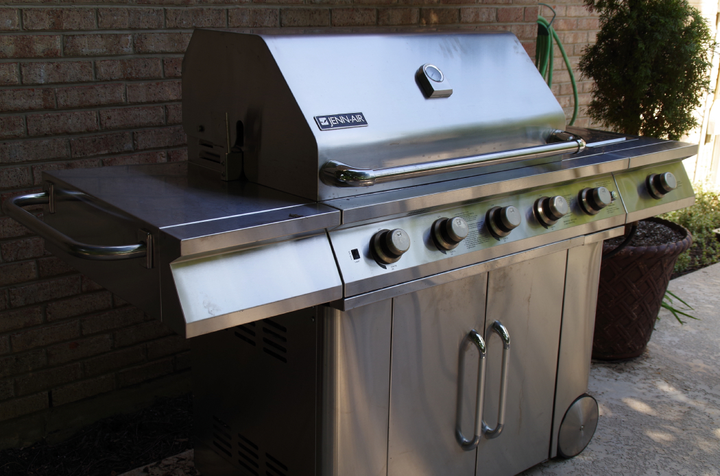 Jenn-Air Gas Grill with Stainless Steel Finish