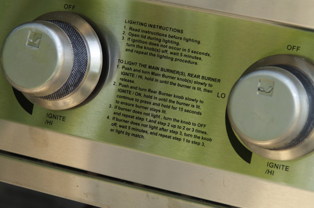 Jenn-Air Gas Grill with Stainless Steel Finish