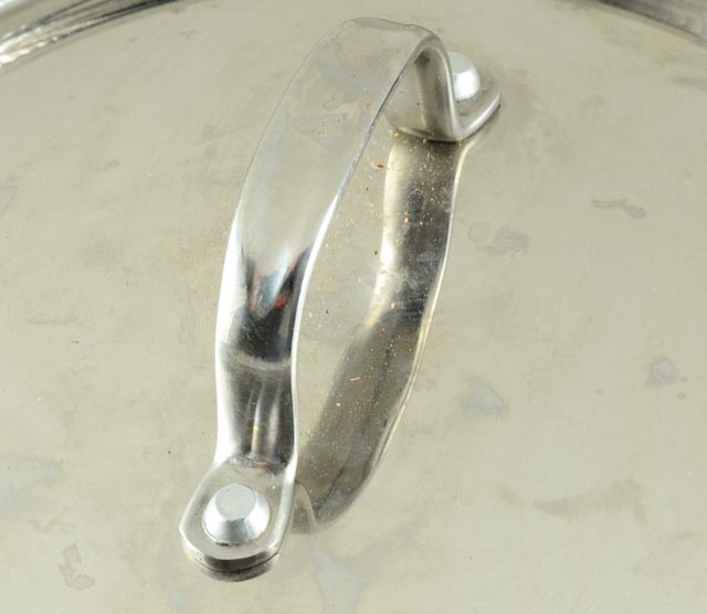 A Pair of Cuisinart Steel Cooking Pots