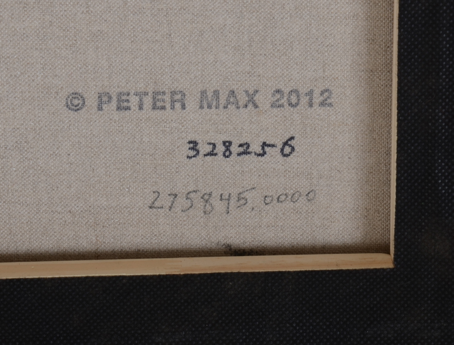 Original Peter Max Painting "Better World Version VIII"