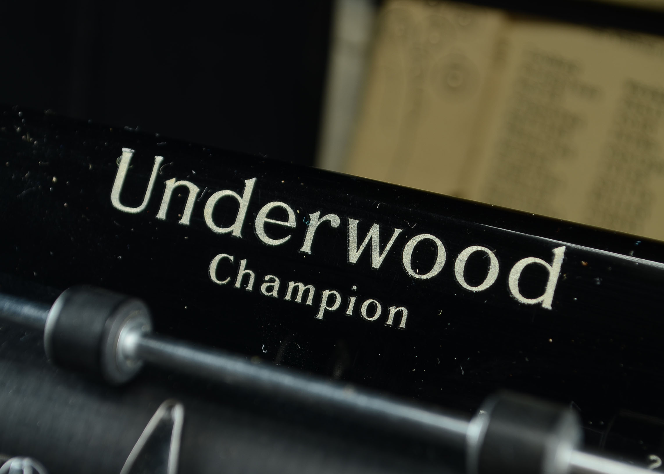 Vintage Underwood Master Typewriter