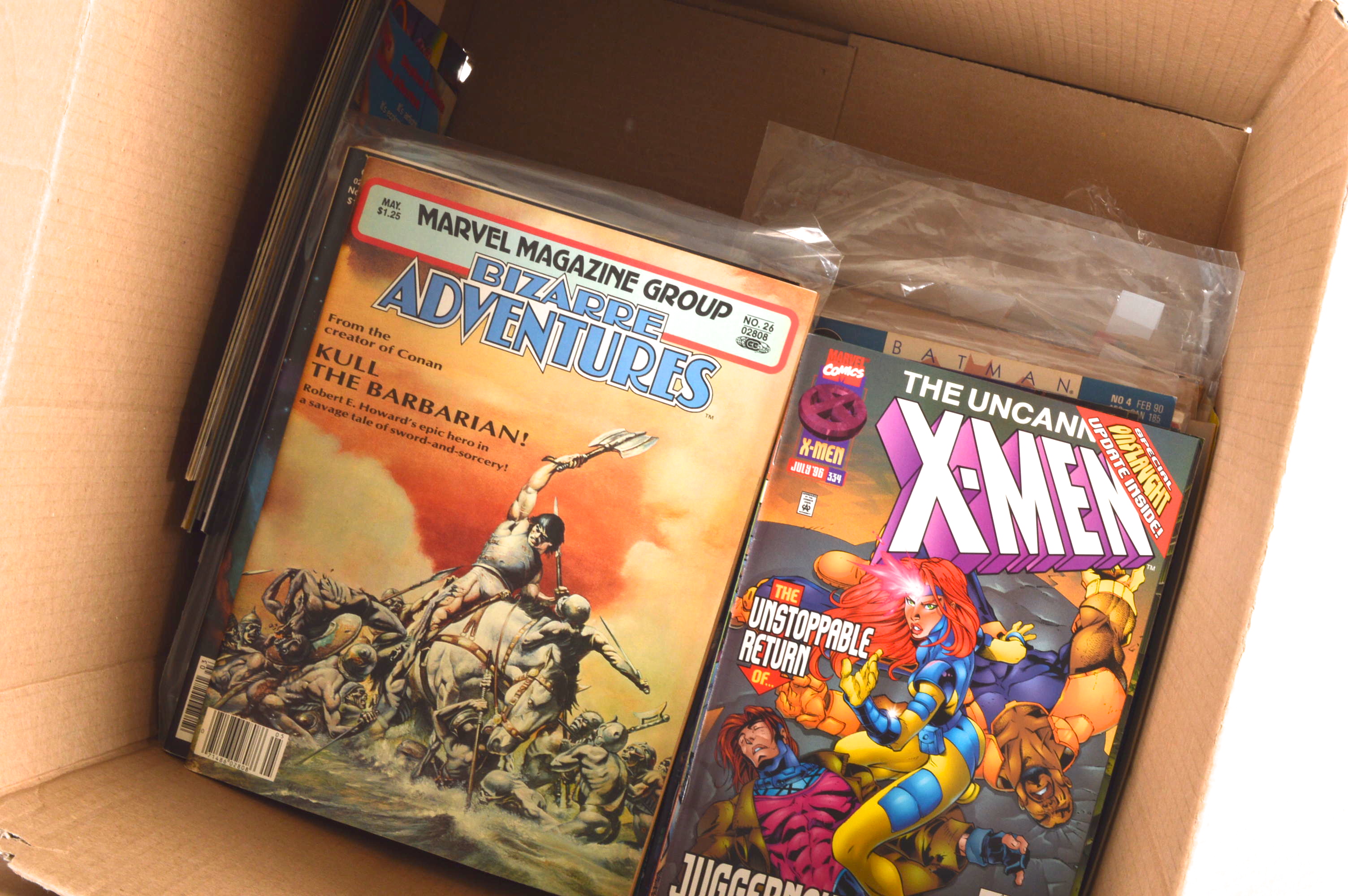 Approximately Two Hundred Modern Comic Books